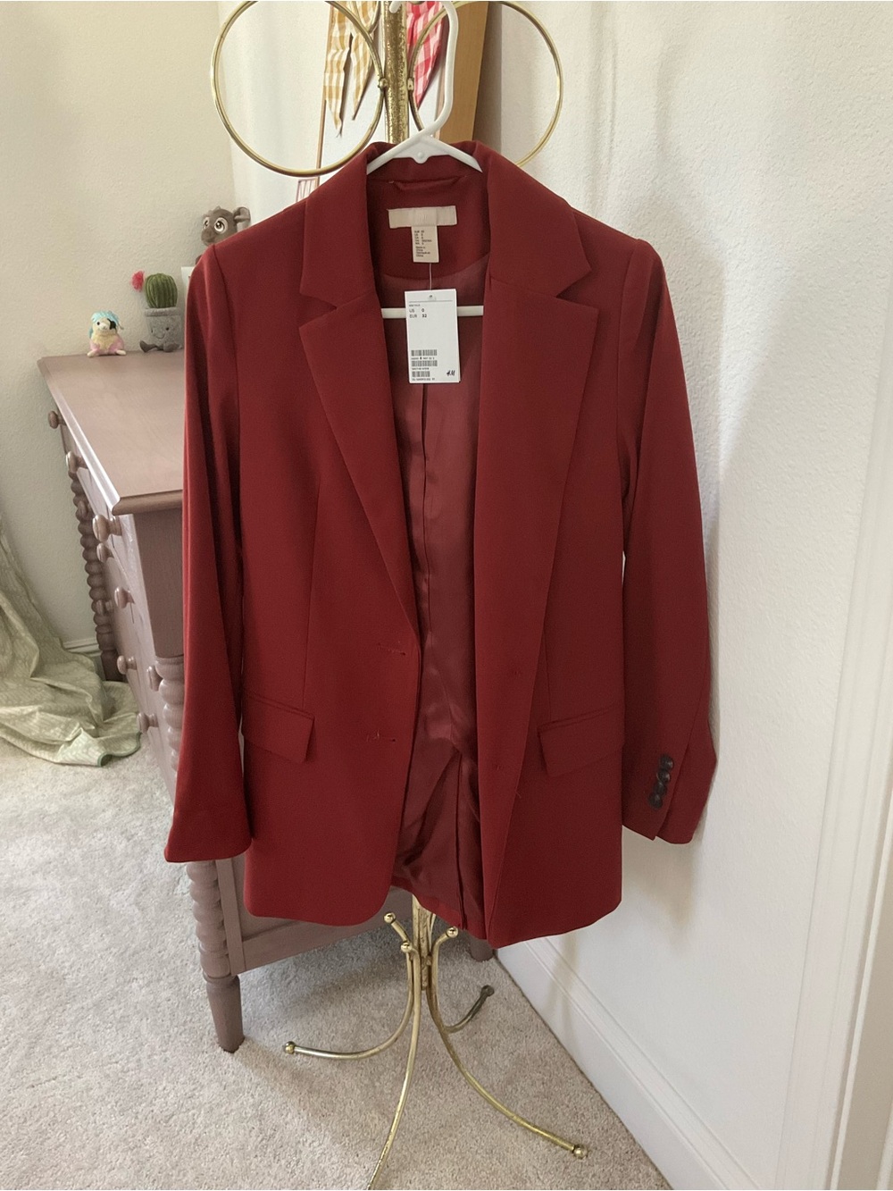 Women's straight cut blazer